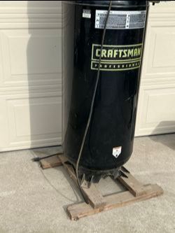 Craftsman air compressor 60 gallon 6.5 hp.