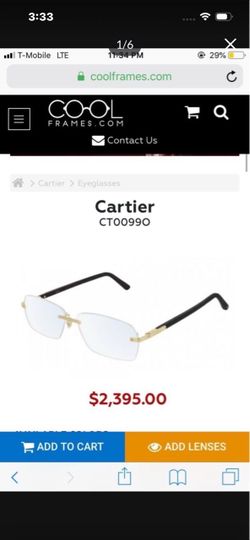 Cartier Glasses