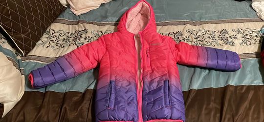 Eddie Bauer Girls Reversible Puffer Jacket