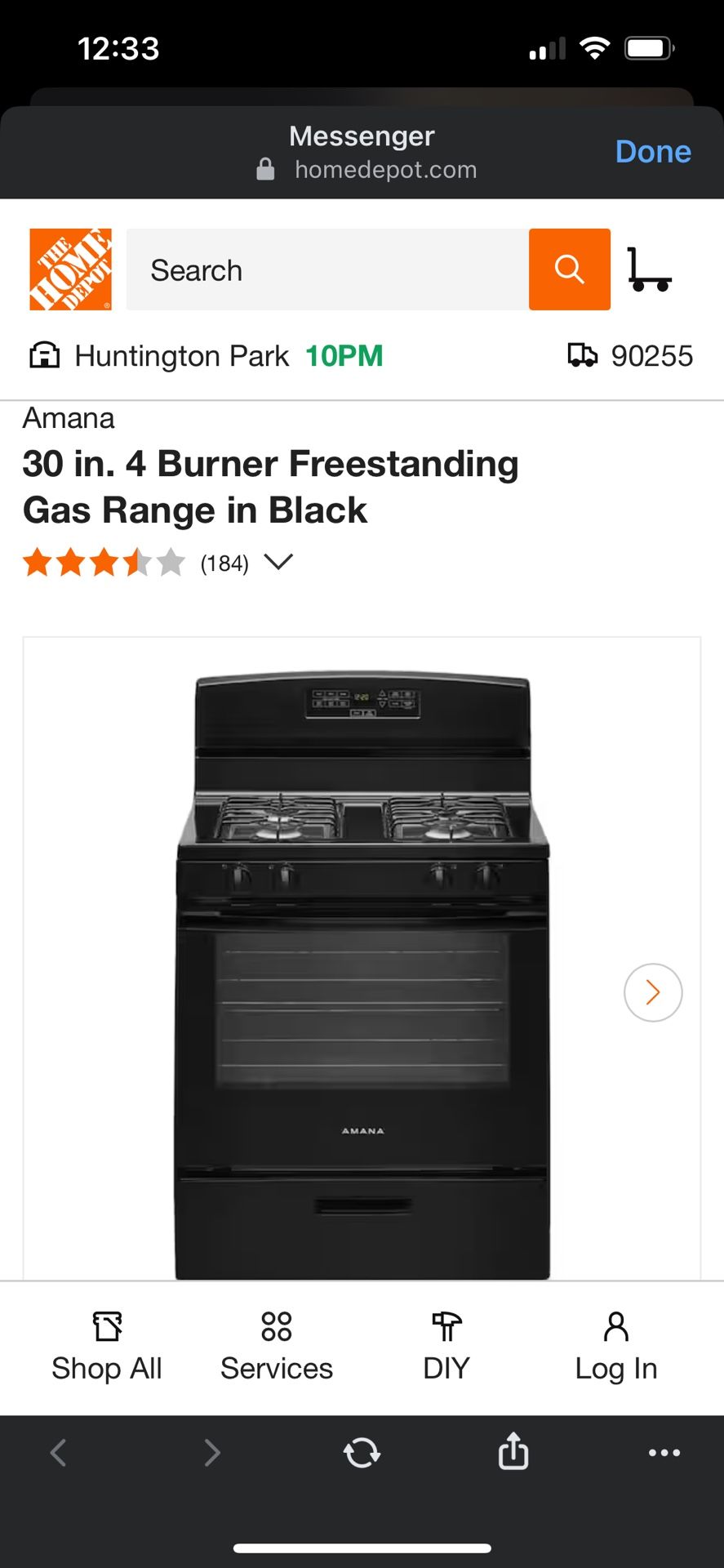 Amana Stove