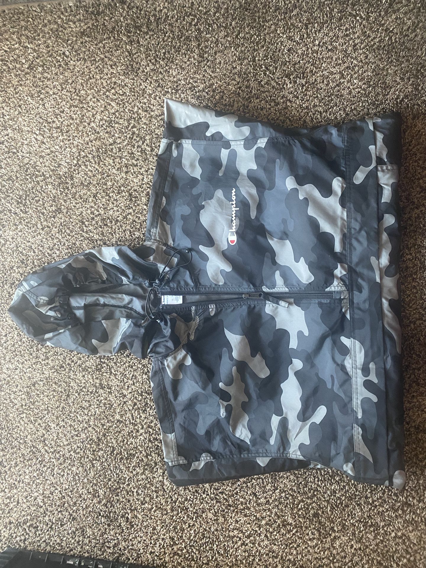 Camo Champion Windbreaker
