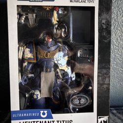 Warhammer 40k Titus Figure Platinum Edition 