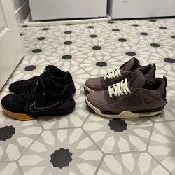 Kobe 4 Snakeskin 7.5 & 9.5 Jordan Retro 4 A Ma Maniere