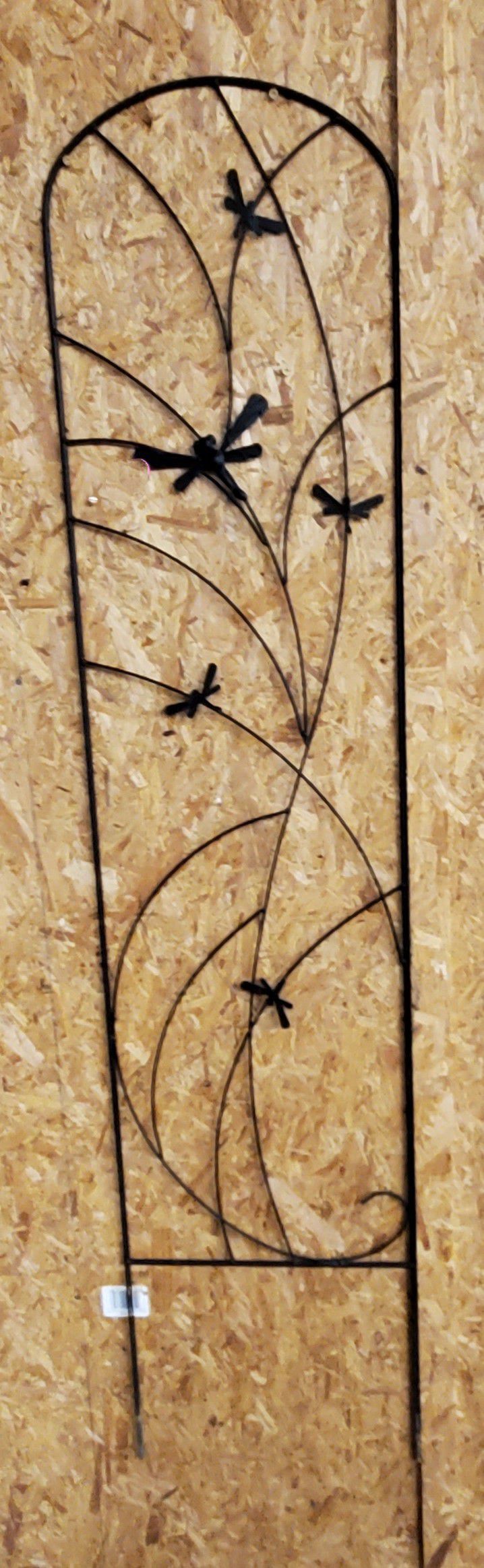 Dragonfly Delight Steel Decorative Garden Trellis