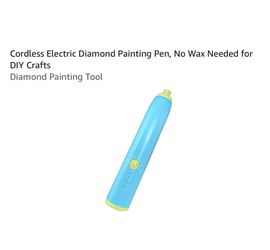 Brand new Cordless Electric Diamond Painting Pen, No Wax Needed for DIY Crafts
