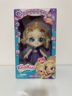 Kindi Kids Scented Sisters - Pre-School 10" Play Doll - Tiara Sparkles