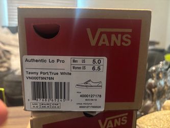 Vans Authentic Lo Pro Tawny Port/True White