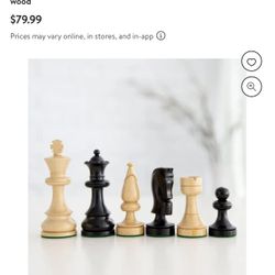 Brand New Chess Pieces - Wood Expressions Brand - Great Quality - Brand New 