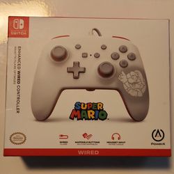 Brand New In Box Super Mario Nintendo Switch Controller 