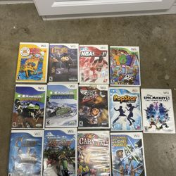 Nintendo Wii Games 