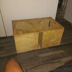 Dual 15s Subwoofer Box For Sale 
