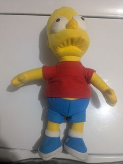 Universal bart Simpson plush