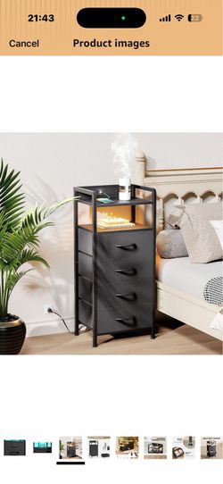 4 Drawer Night Stand