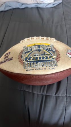 St. Louis Rams Super Bowl Champions Limited Edition Football