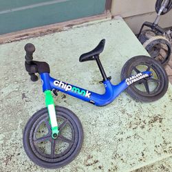 Ultra Light airless chipmunk push bike