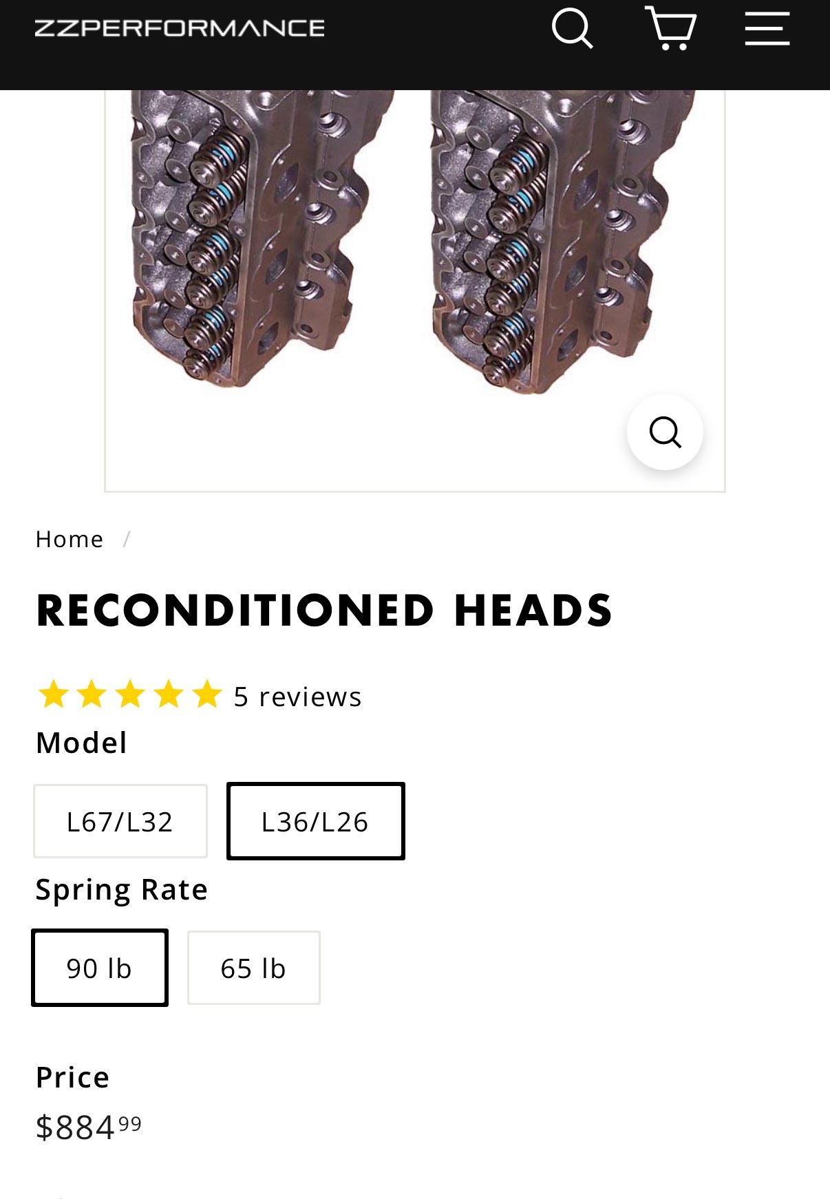 ZZP L36 Heads