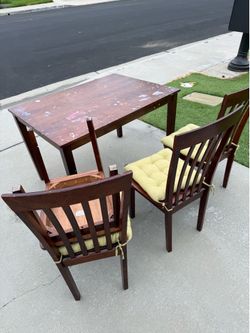 IKEA table and chairs - free