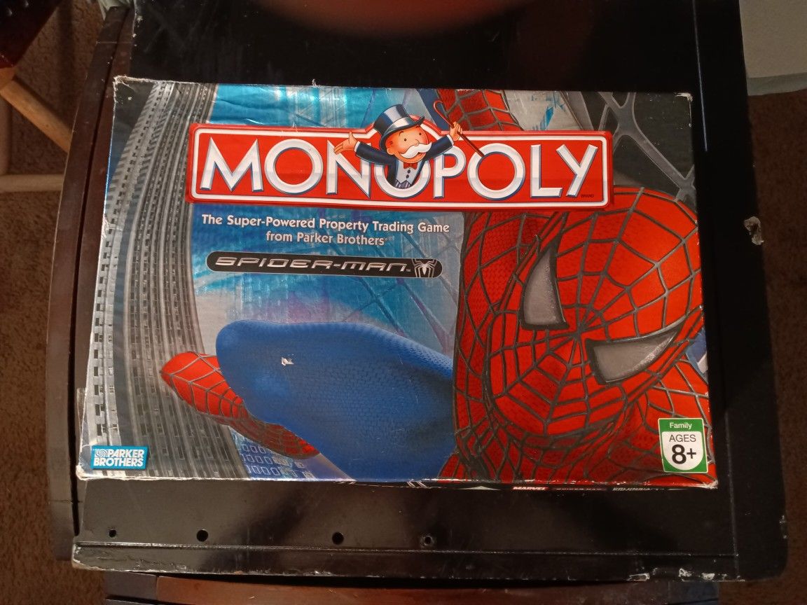 Spider-Man Monopoly 