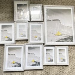Photoframes  Brand new  11” x 14” - 1 4”x6” - 4 5”x7” - 3 6”x18”- 2  All in $25