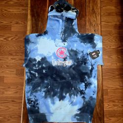 Civil Regime/Marvel Blue Marble Wash Hoodie