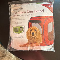 Pop Open Dog Kennel