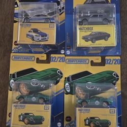 Matchbox Collectors #2 #5 #11 New NIB Green Bizzarrini, Audi, BMW Police 