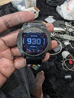 Used Garmin fenix 7x