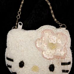 Hello Kitty Vintage Beaded Bag