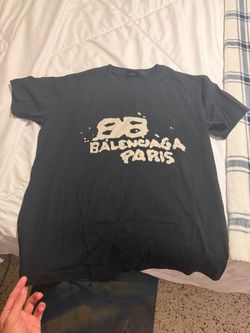 Balenciaga Black BB T-Shirt