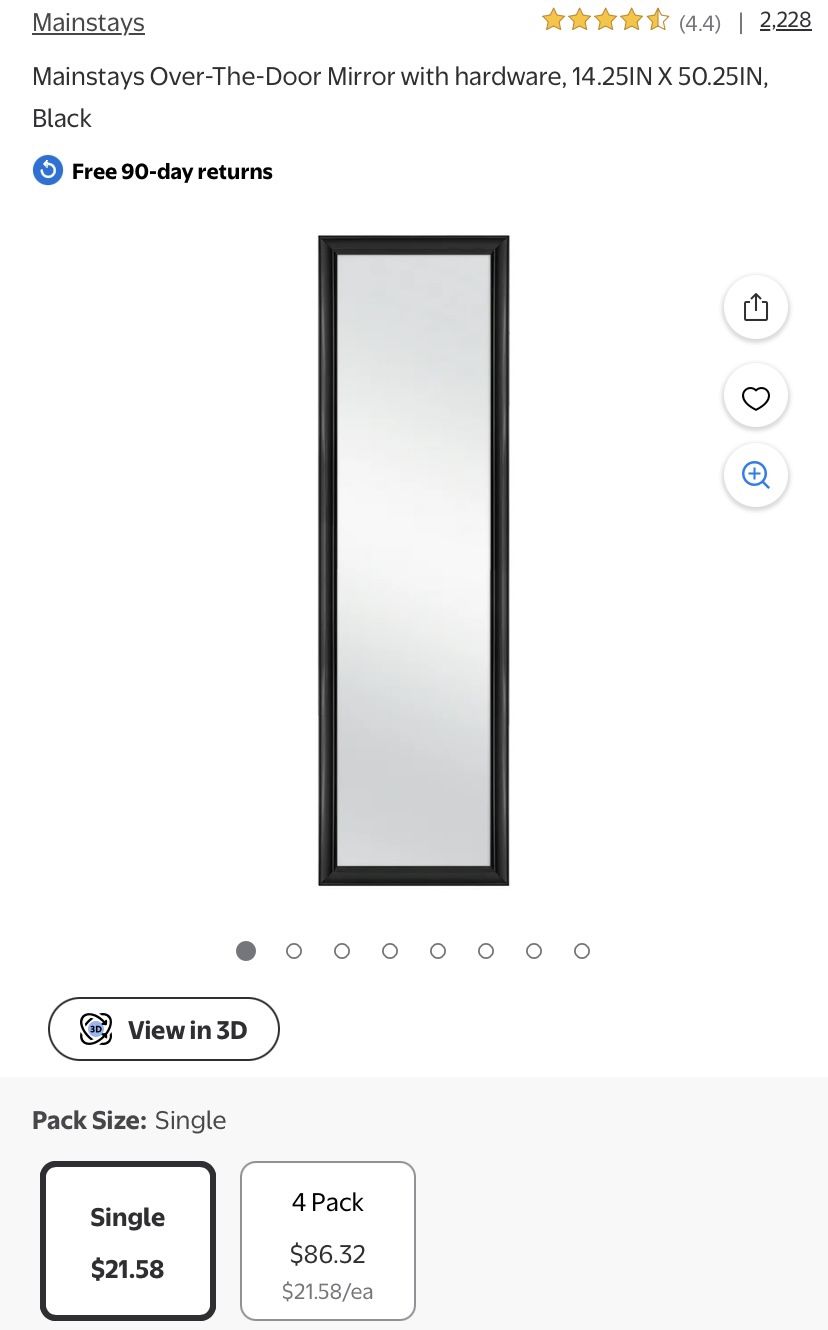 Great Furniture Glass Metal Mirror Bedroom