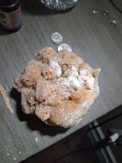 Raw crystal quartz mineral rock