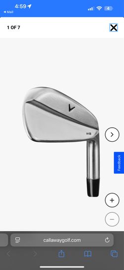 2026 Callaway MB Tour Raw Iron Set