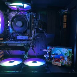 “Umbra” an all black budget shadow build around the nzxt compact case. 