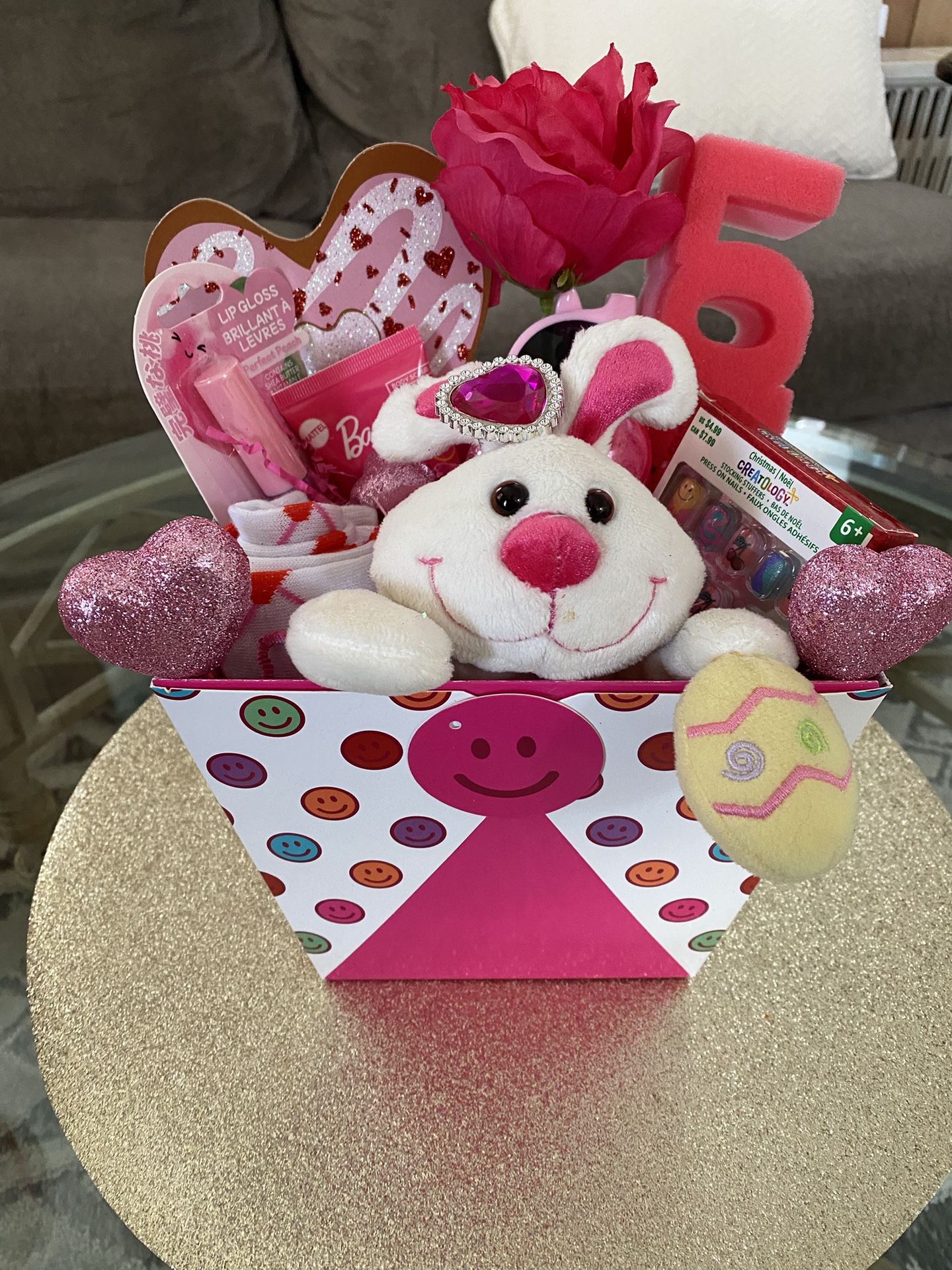 Valentine’s Day gift basket