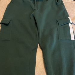Green Sweat Pants 