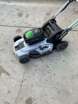 Ego self propelled electric mower