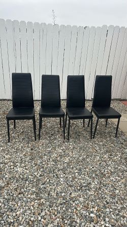4 chairs