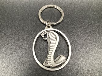 1960's Shelby Cobra Mustang Snake Car Keychain