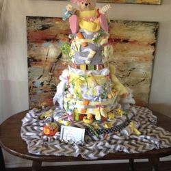 Diaper Baby Shower Cakes