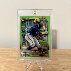 2025 Bowman - Prospects Jesus Made #BP-66 Neon Green /399 (RC)