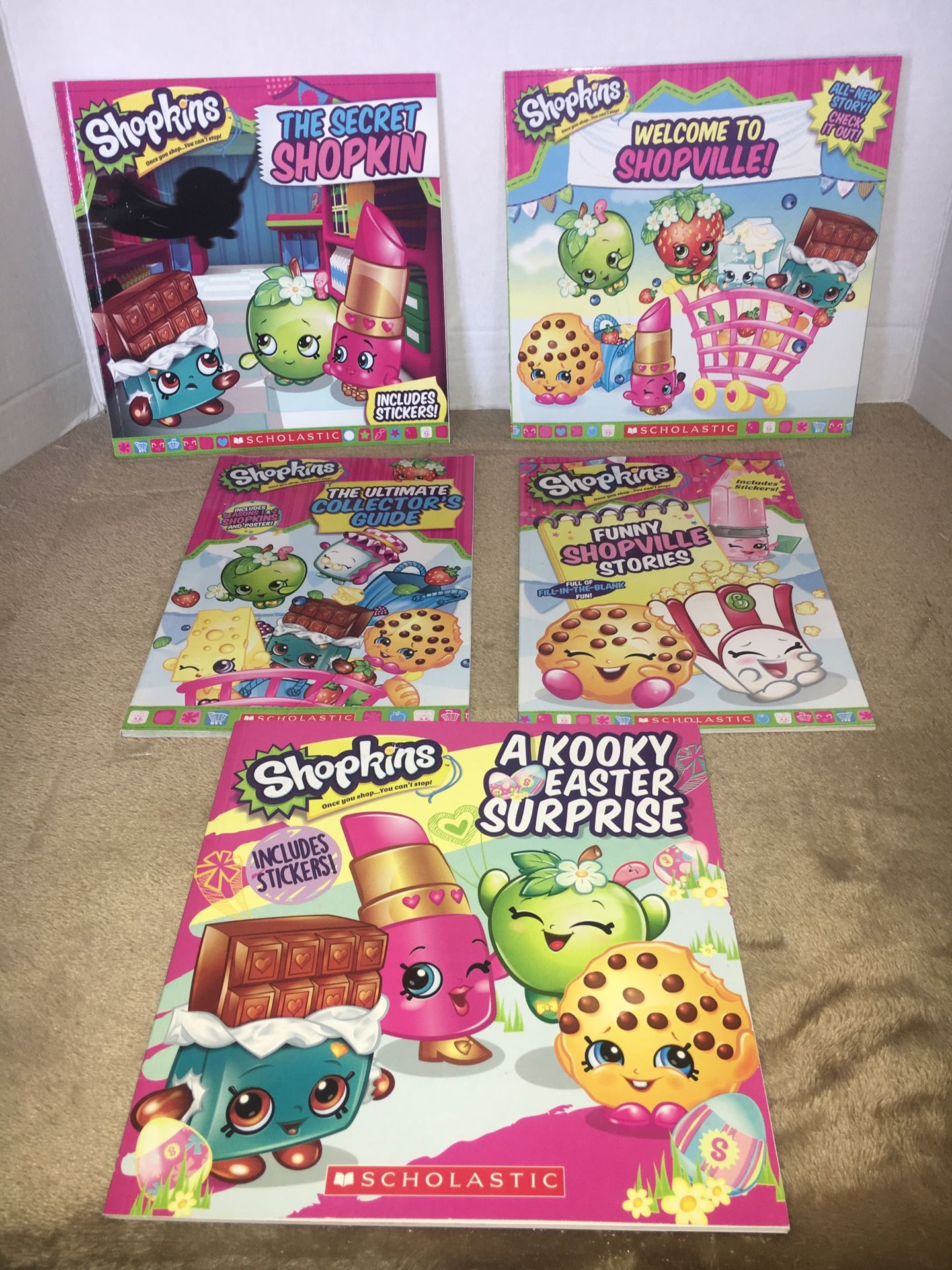 Kids Shopkins books