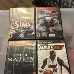 Lot of 4 Playstation 2 PS2 Games 