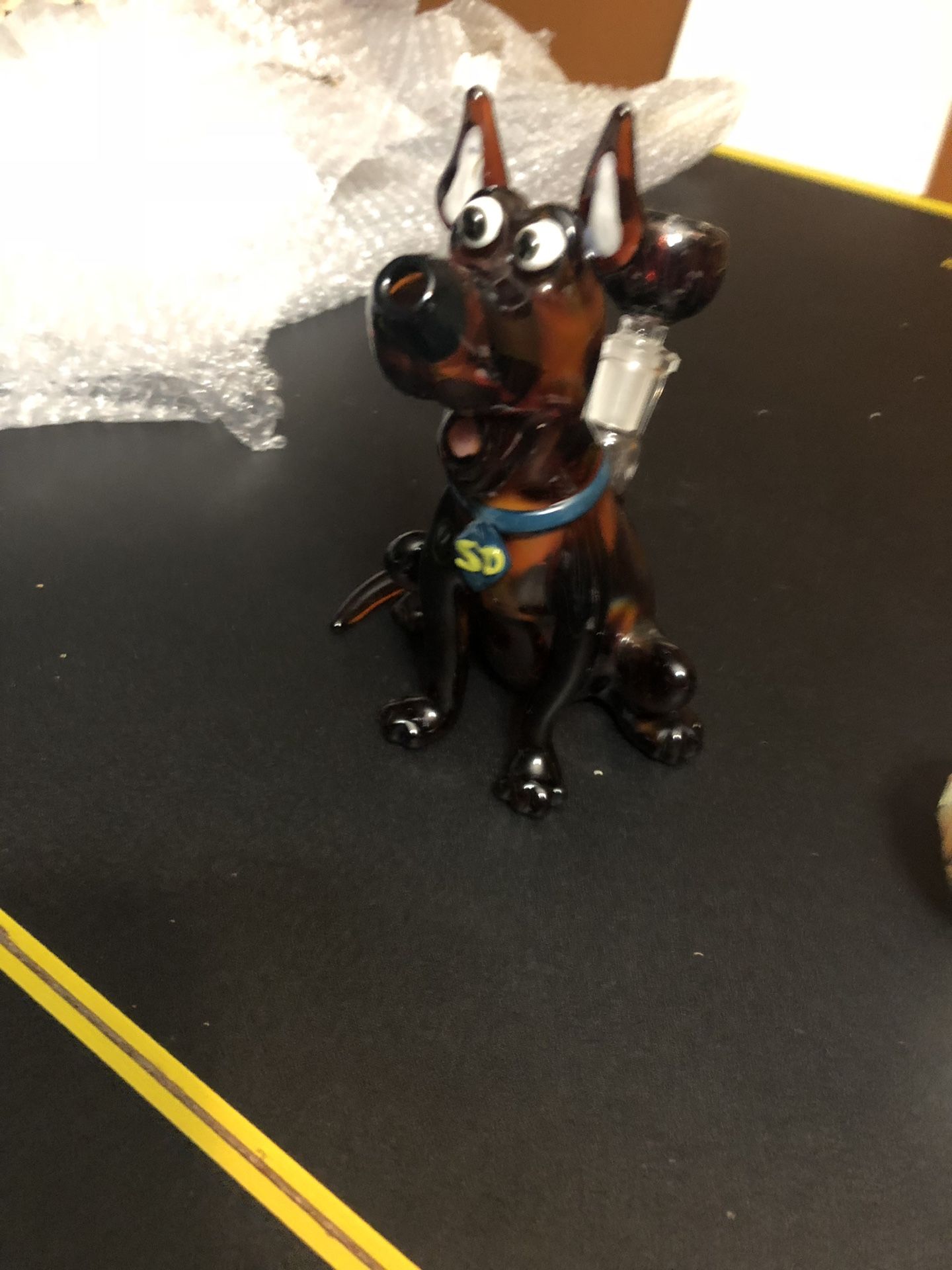 Scooby doo glass tobacco pipe
