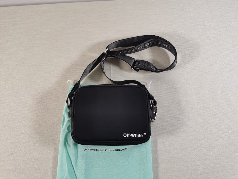 Men's Off-White - Logo Nylon Crossbody Bag