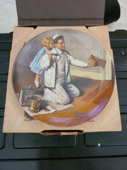 "The Painter" Bradford Exchange Plate