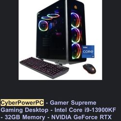Cyber Power Pc i9 32gb 