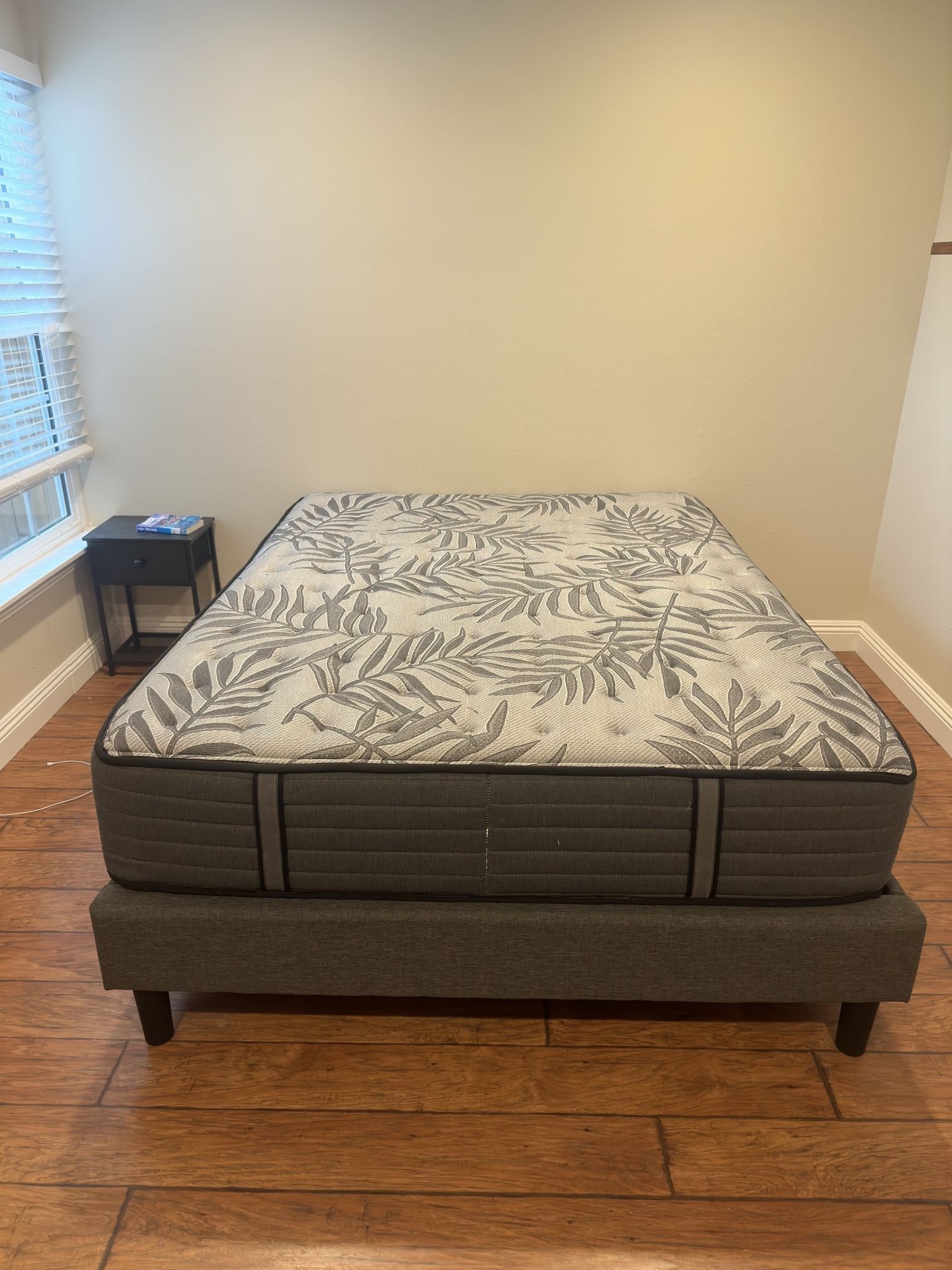 Queen mattress and Bed Frame