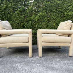 Pair Of Vintage Drexel Lounge Chairs 