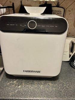 🧼 FARBERWARE COUNTERTOP DISHWASHER — $120 🧼