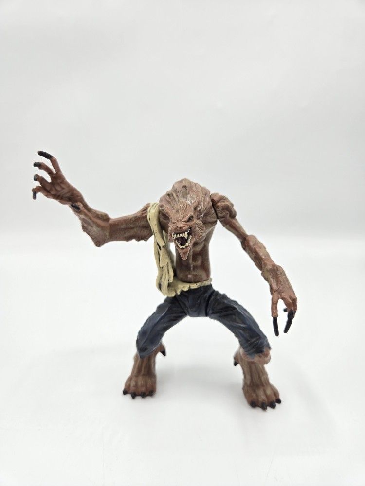 Vintage 1997 McFarlane Monsters Werewolf Action Figure Series 1 5” Wolf Loose